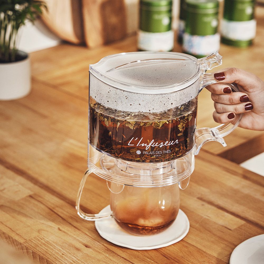 L'INFUSEUR TRANSPARENT 1L